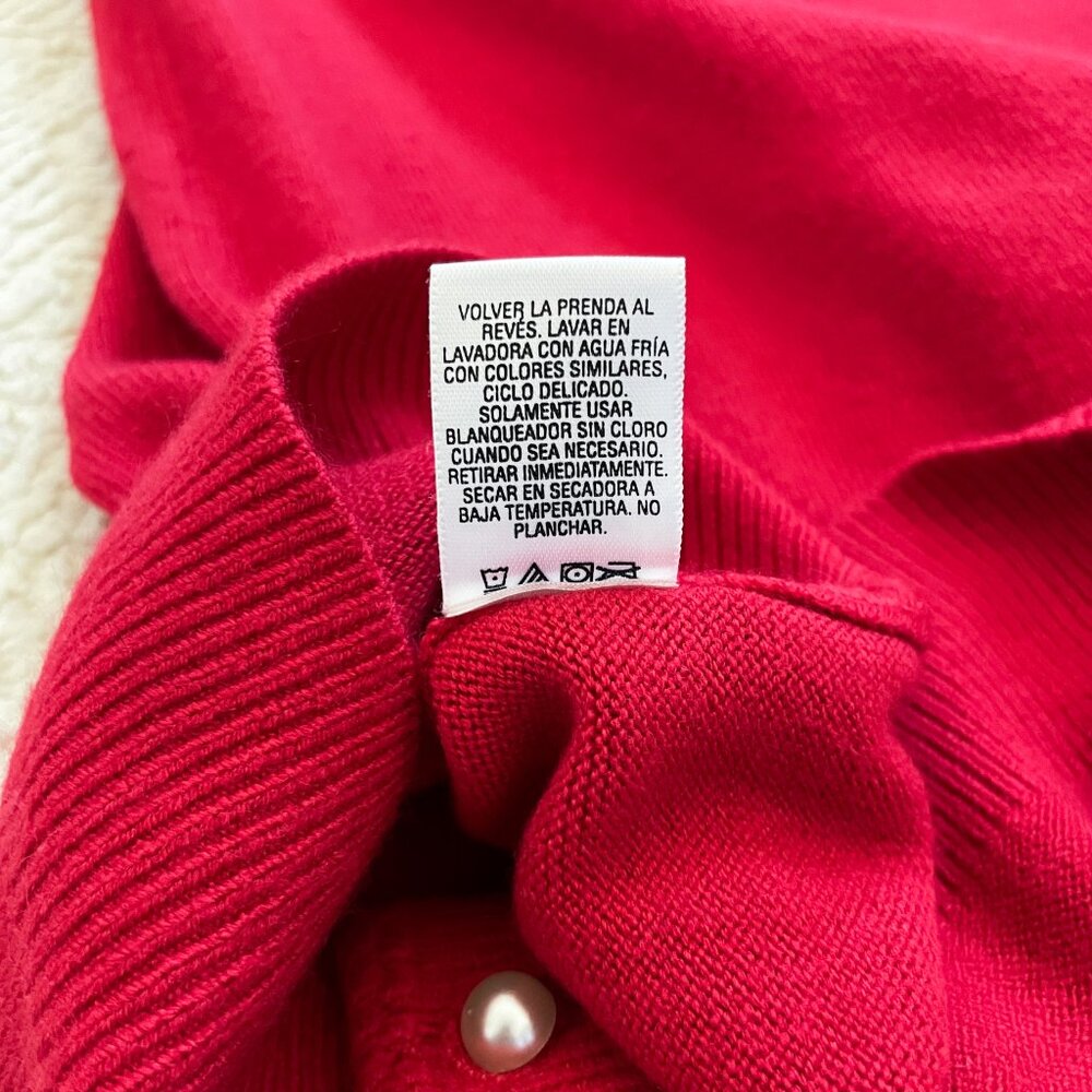 Red Cardigan - Picture 9 of 10